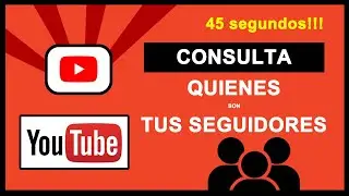 YouTube COMO VER TUS SUSCRIPTORES 😎 2021