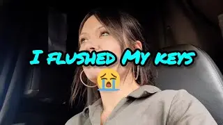 I flushed my truck keys down a Loves toilet 💔