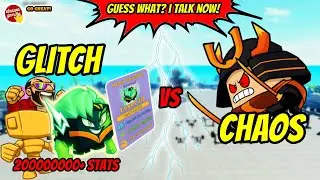 Glitch Pet vs Chaos! Why No Cool Skill for Unique Pets?! 😢 | Muscle Legends Today