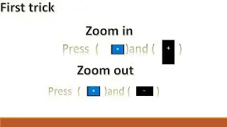 How to zoom in or zoom out your screen in laptop or desktop