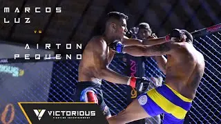 FULMINANTE! Marcos Luz vs Airton Pequeno | VICTORIOUS MMA 3