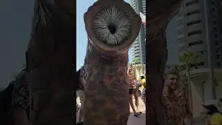 Sandworm from Dune at San Diego Comic-Con 2024
