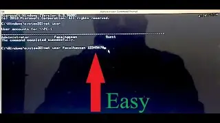 CMD: Change user Password window 10/8/7 |Easy way create password windows 10|