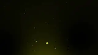 Жёлтые частицы, пыль видеофон,футаж / background, futage particles, dust yellow