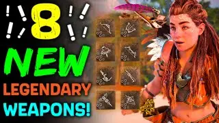NEW Legendary Weapons vs Originals (+ Upgrade Costs) - Horizon Forbidden West