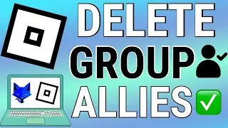 How To Remove Roblox Group Allies
