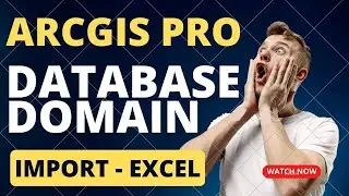 ArcGIS Pro Database Domains import excel