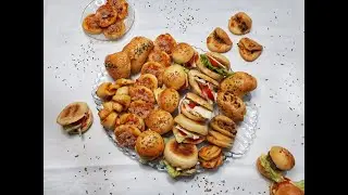 Assortiment de mini-salé prestige facile et rapide||Salted Delicious and easy appetizers for a Party