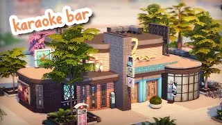 Karaoke Bar 🎶 || The Sims 4 Speed Build