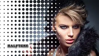 Photoshop Tutorial How To Create Dotted Halftone Pattern Effect