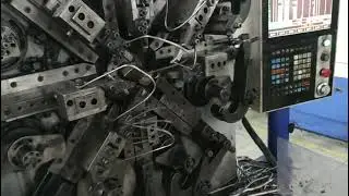 Stainless steel spring made by Spring machine