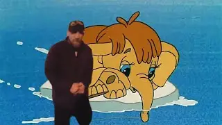 Плыли мы по морю, ветер мачту рвал + Мамонтенок [mashup]