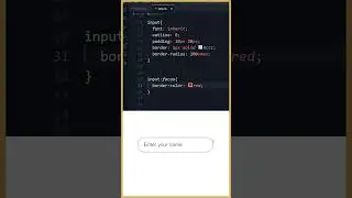 focus css  #css #shorts