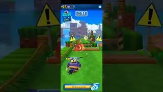 partita a Sonic Dash con Big #sonic #sega #gameplay