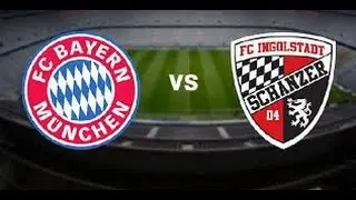 BAYERN - INGOLSTADT 3-1  BUNDESLIGA All Goals Highlights 17/09/2016 HD