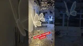 DEKOR IŞIKLI KELEBEK YAPIMI - KENDİ DEKOR KELWBEKLERİNİ ÜRET 
