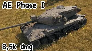 AE phase I wot replay - 8,5k dmg on Berlin - not a single HP lost - pure dominance - 3MoE