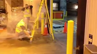 Air Curtain Cooler Smoke Test   Powered Aire