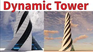 Revit tutorial (Day 36) Dynamic Tower in revit 