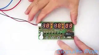 6-Bit Alarm Clock DIY Electronic Kit Promo