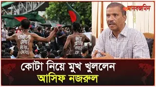 সংবিধানের কোথাও চাকরিতে কোটার কথা বলা নেই: আসিফ নজরুল | Quota andolon | Asif Nazrul
