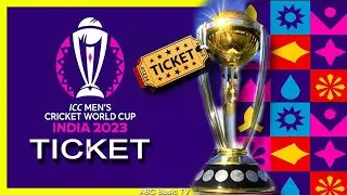 ICC Cricket World Cup Ticket Booking and Price in India 2023