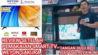 TV DIGITAL⁉️WEYON SAKURA 32 INCH REVIEW SETELAH PEMAKAIAN