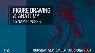 Live Figure Drawing - Dynamic Poses #165