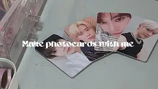 ★ Make photocards with me ★