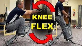 Sunny Row and Ride Exerciser for Total Knee Replacement Rehab | Physical Therapy