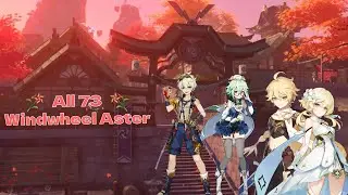 🌸 Discover Every Windwheel Aster Location! Genshin Impact Guide 🌟