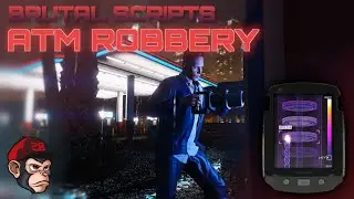 FiveM Atm Robbery [ESX & QBCore] | Brutal Scripts