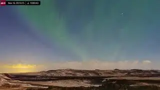 Nov 15, 2024: Aurora Borealis Over Iceland in 4K Ultra HD