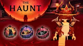 [EVENT] HOW TO GET VOID VAMPIRE, ELITE HORNED HAT, DEATH'S DASTARDLY CAPE! | Roblox The Haunt