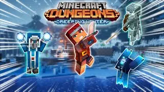 The Creeping Winter DLC in Minecraft Dungeons Is INSANE!!