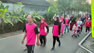 Kegiatan acara LOMBA, BAZAR, JALAN SEHAT, SEPEDA HIAS DLL Dokumentasi (Jalan Sehat Rw 6 Mojo Kulon)