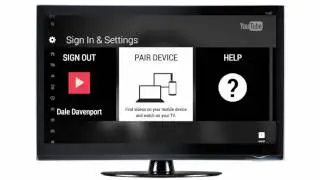 Pairing a computer to YouTube on TV