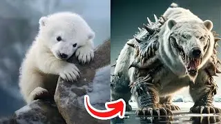 Before & After Animals Growing Up. Amazing Animal Transformation 💥 #short #tiktok #animals