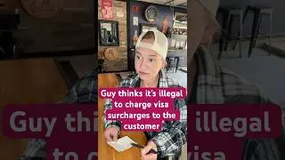 Is it illegal for businesses to charge visa surcharges to the customer? 
