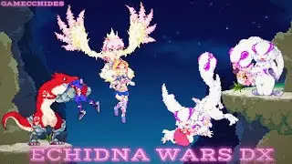 Echidna Wars DX - RABBIT GIRL CLIMBS TO THE VERY TOP OF THE CLIFF TO MEET THE BOSS - GamePlay Part 5