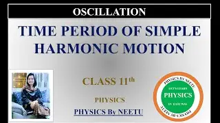 Time period of Simple harmonic motion | Force law for SHM | Class 11 Physics Oscillation