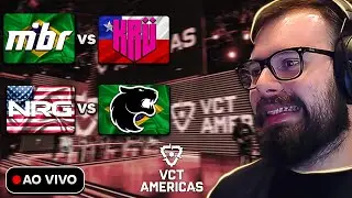 TRANSMISSAO: MIBR vs KRU // FURIA vs NRG - VCT AMÉRICAS - RODADA 2 (DIA 2)