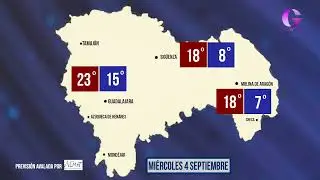 El tiempo 4 de septiembre