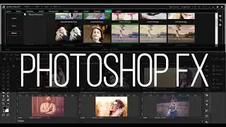Photoshop Special Effects in Sparklinc AlbumPs Photoshop Album Designing Software