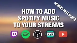 How to add Spotify music to Twitch/Youtube stream separately from other audio