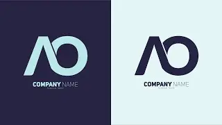 Creating a Stunning AO Letter Logo Design in Adobe Illustrator