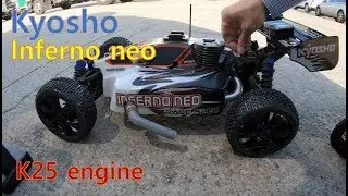 Kyosho Inferno neo Race spec Speed run with Engine heater