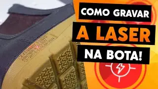 GRAVAÇÃO A LASER NA SOLA DA BOTA | TRANSLASER