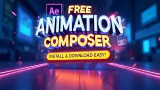 Free Animation Composer Plug in Adobe After Effects Tutorial How to Download and Install it Easily