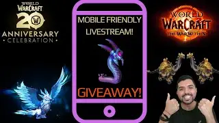 🐛!Gummi pet !Giveaway💰Blizz Buffed #WoW 's 20th Anniversary - !BRUTOSAUR IS BACK! #Warcraft - Mobile